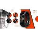 Smartwatch GIEWONT Czarno Pomarańczowy 2 Paski GW200-9 Giewont