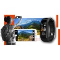 Smartwatch GIEWONT Czarno Pomarańczowy 2 Paski GW200-9 Giewont