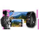 Smartwatch GIEWONT Czarno Różowy 2 Paski GW200-4 Giewont