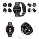 Smartwatch GIEWONT Vertex SmartCall GW450-1 Carbon/Carbon Silikon Giewont