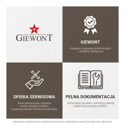 Zegarek Damski GIEWONT GW1970-2 Giewont