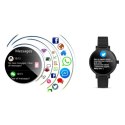 Zegarek Damski RUBICON SMARTWATCH RNBE64-3 BLACK RUBICON