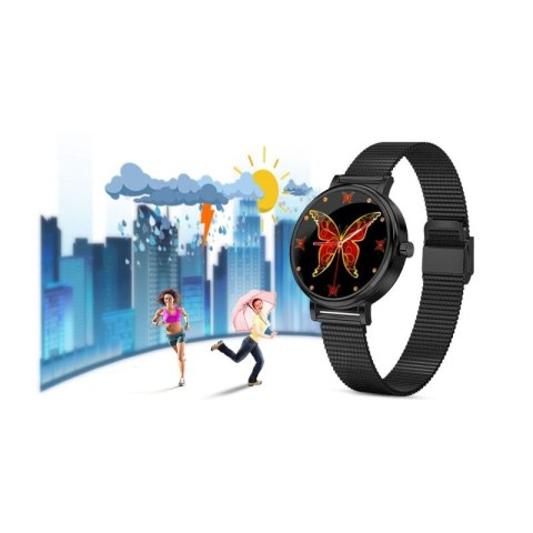 Zegarek Damski RUBICON SMARTWATCH RNBE64-3 BLACK RUBICON