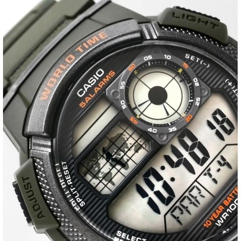 Zegarek Męski CASIO AE-1000W-3AVDF + BOX CASIO