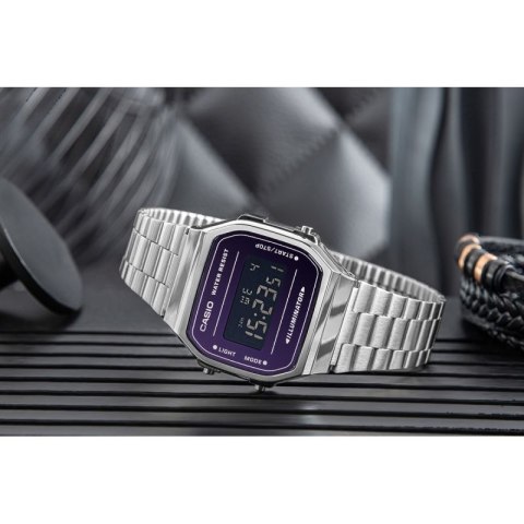 Zegarek Męski CASIO VINTAGE A168WEM-1EF + BOX CASIO