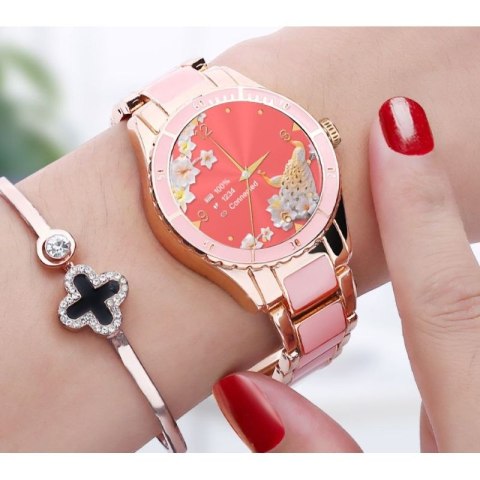 Smartwatch Damski Rubicon RNCE82 Różowy RUBICON