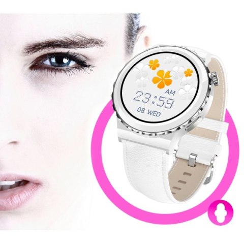 Smartwatch Damski Rubicon RNCE92 PRO White/2 x Pasek SMARUB171 RUBICON