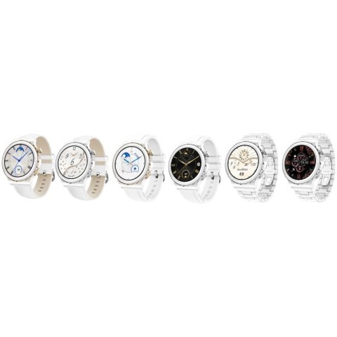 Smartwatch Damski Rubicon RNCE92 PRO White/2 x Pasek SMARUB171 RUBICON