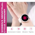 Smartwatch Damski Rubicon RNCF02-2 Złoty + Pasek Różowy RUBICON