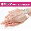 Smartwatch Damski Rubicon RNCF02-2 Złoty + Pasek Różowy RUBICON