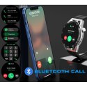 Smartwatch Rubicon RNCE88-1 Czarny- Czarny Pasek Silikonowy + Czarny Pasek Skórzany RUBICON