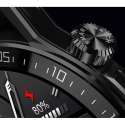 Smartwatch Rubicon RNCE88-1 Czarny- Czarny Pasek Silikonowy + Czarny Pasek Skórzany RUBICON