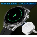 Smartwatch Rubicon RNCE88-2 Czarny- Czarny Pasek Silikonowy + Czarna Bransoleta RUBICON