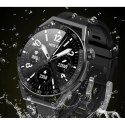 Smartwatch Rubicon RNCE88-2 Czarny- Czarny Pasek Silikonowy + Czarna Bransoleta RUBICON