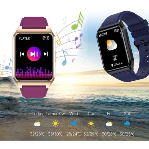 Smartwatch Rubicon RNCE89-3 Złoto-Różowy RUBICON