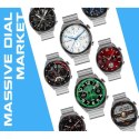 Smartwatch Rubicon RNCE99 Black Metal + Silicon SMARUB194 RUBICON