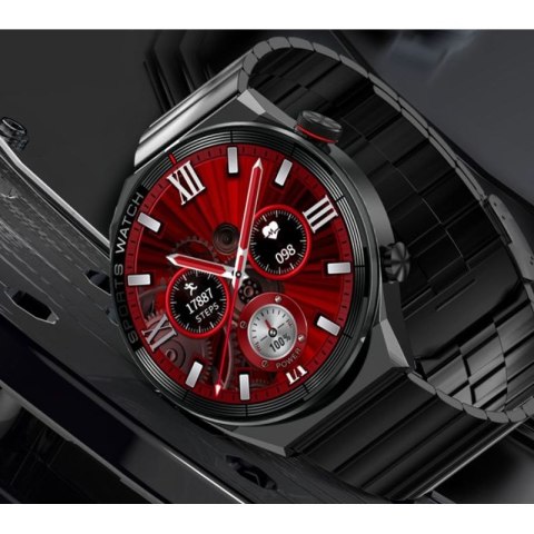 Smartwatch Rubicon RNCE99 Black Metal + Silicon SMARUB194 RUBICON