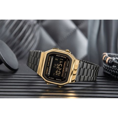 Zegarek Męski CASIO Vintage A168WEGB-1BEF + BOX CASIO