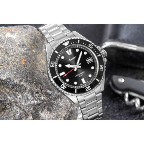 Zegarek Męski CASIO MDV-10D-1A1VEF + BOX CASIO