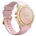 Smartwatch Damski VELTORI VT360-1 Różowy Pasek Silikonowy VELTORI