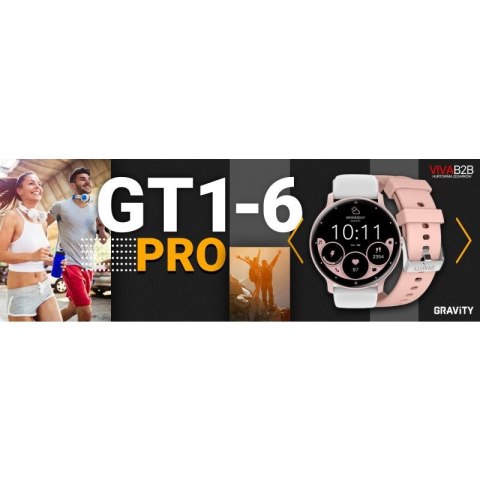 Smartwatch Gravity GT1-6 PRO Gravity