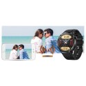 Smartwatch Gravity GT21-2 + Pomarańczowy Pasek Silikonowy Gravity