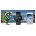 Smartwatch Gravity GT21-3 + Czarny Pasek Silikonowy Gravity