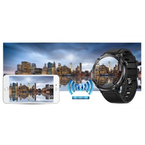 Smartwatch Gravity GT21-3 + Czarny Pasek Silikonowy Gravity