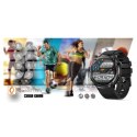 Smartwatch Gravity GT21-4 + Czarny Pasek Silikonowy Gravity