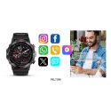 Smartwatch VELTORI VT110-1 Czarny Pasek Silikonowy VELTORI
