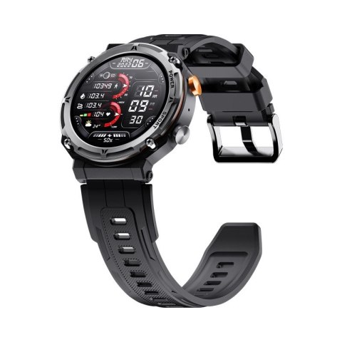 Smartwatch VELTORI VT130-1 Czarny Pasek Silikonowy VELTORI