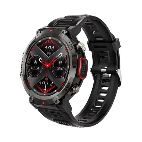 Smartwatch VELTORI VT140-1 Czarny Pasek Silikonowy VELTORI
