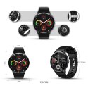 Smartwatch VELTORI VT160-1 Czarny Pasek Silikonowy VELTORI