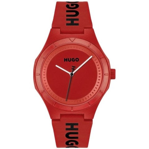 Zegarek Męski HUGO Lit For Him Red 1530346 + BOX Hugo