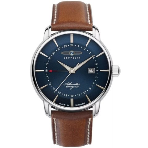 Zegarek Męski ZEPPELIN Atlantic Timezone 8442-3 + BOX Zeppelin