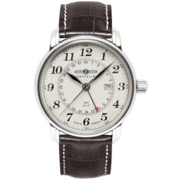 Zegarek Męski ZEPPELIN LZ127 Graf Zeppelin GMT 7642-5 + BOX Zeppelin