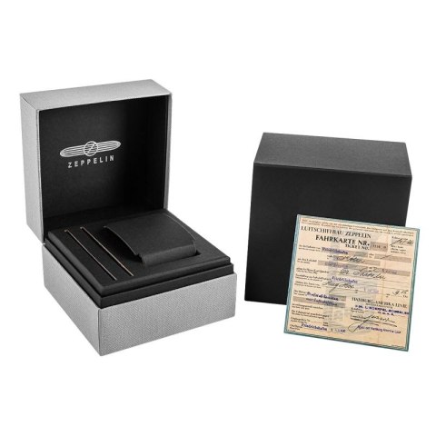 Zegarek Męski ZEPPELIN LZ127 Graf Zeppelin GMT 7642-5 + BOX Zeppelin