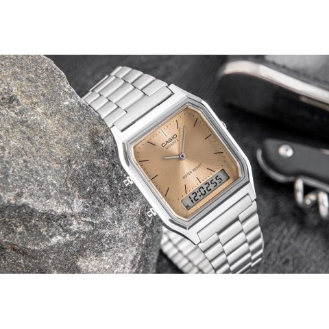 Zegarek Damski CASIO AQ-230A-4AMQYDF + BOX CASIO
