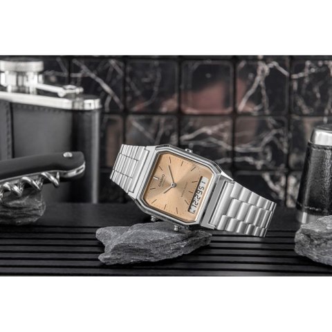 Zegarek Damski CASIO AQ-230A-4AMQYDF + BOX CASIO
