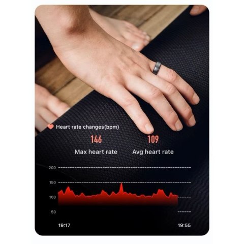 Smart Ring RUBICON R6 Deep Grey SIZE-12(US) SMARUB328 RUBICON