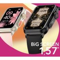Smartwatch Damski RUBICON RNCF06 Black SMARUB215 RUBICON