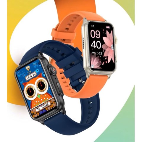 Smartwatch Damski RUBICON RNCF06 Black SMARUB222 RUBICON