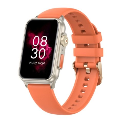 Smartwatch Damski RUBICON RNCF06 Tytan/Orange SMARUB221 RUBICON