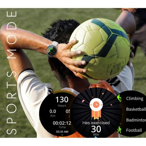 Smartwatch Damski RUBICON RNCF10 Silver/Grey SMARUB238 RUBICON