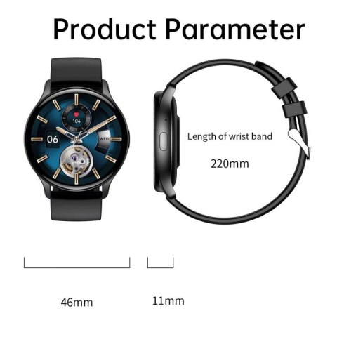 Smartwatch Damski RUBICON RNCF11 Silver/Grey SMARUB242 RUBICON