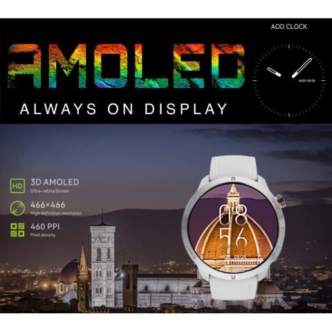 Smartwatch Damski RUBICON RNCF14 Rose Gold/White SMARUB251 RUBICON