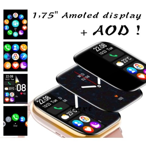 Smartwatch Damski Rubicon RNCF31 BLACK RUBICON