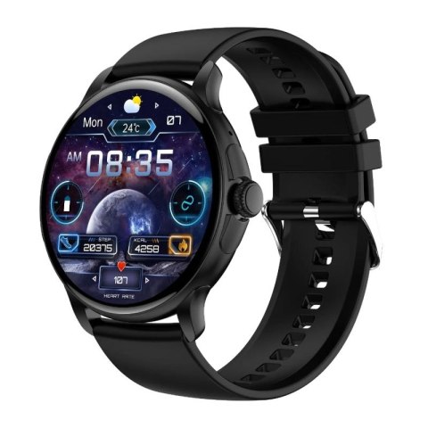 Smartwatch Damski Rubicon RNCF35 BLACK Bransoleta + Pasek RUBICON