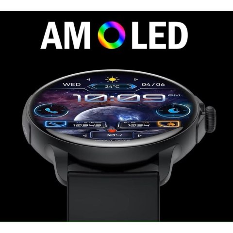 Smartwatch Damski Rubicon RNCF35 BLACK Bransoleta + Pasek RUBICON