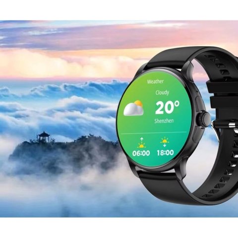 Smartwatch Damski Rubicon RNCF35 BLACK Bransoleta + Pasek RUBICON